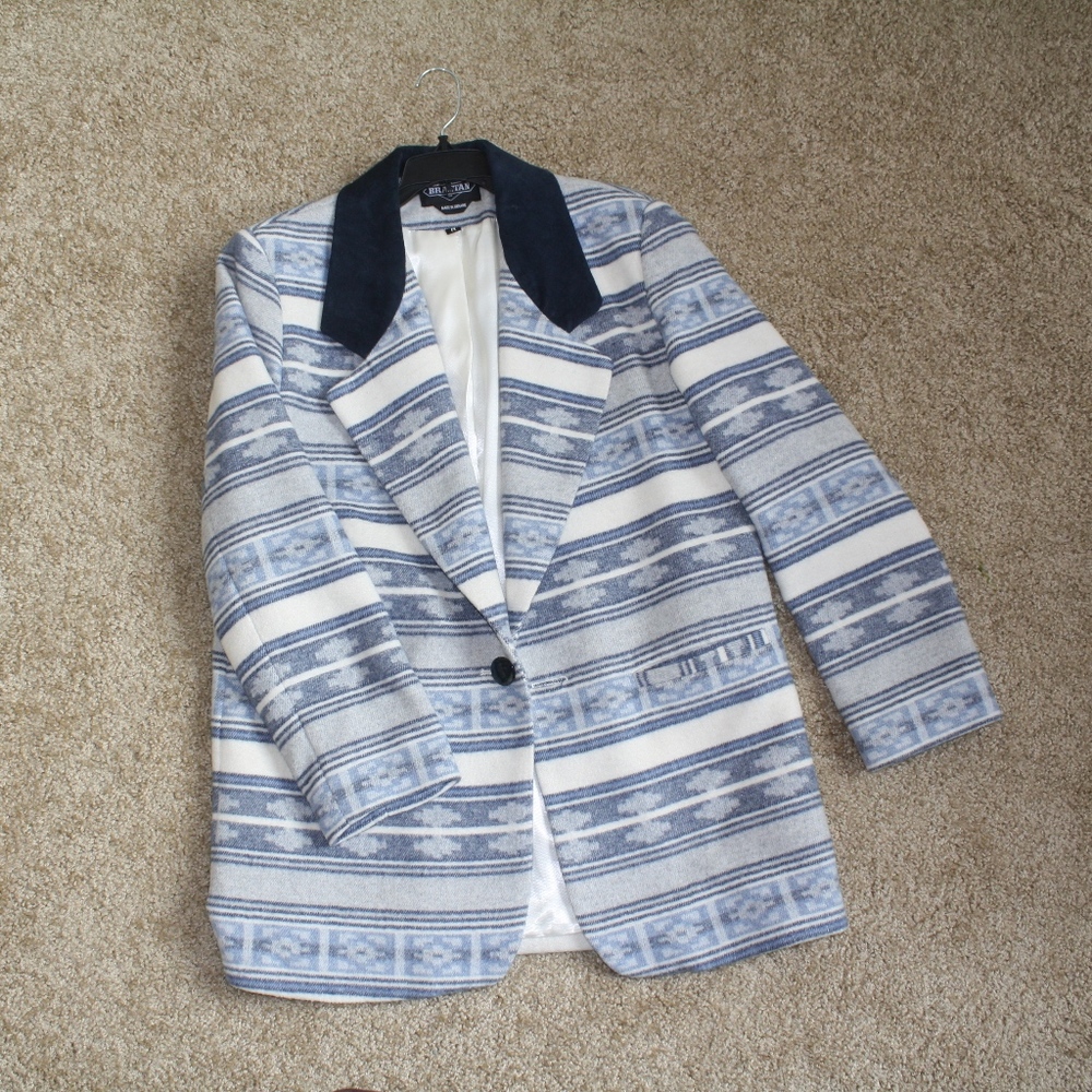 Altered Southwestern-Style Blazer